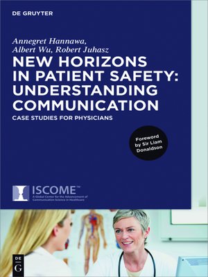 cover image of New Horizons in Patient Safety